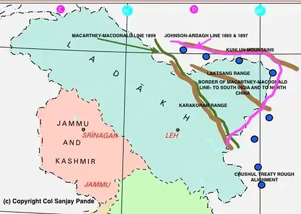 Aksai Chin Johnson Line